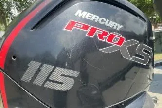 Slide: The Image of 2019 Tracker Pro Team 190 TX with Mercury Pro XS 115 engine. - 5