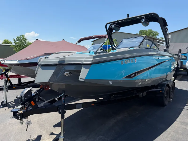 The Image of 2021 Heyday WT-2DC boat on a trailer outdoors. - 0