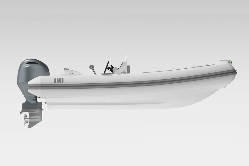 Slide: The Image of Manufacturer Provided Image: Novurania Como 18 boat, 2026 model, side view. - 4
