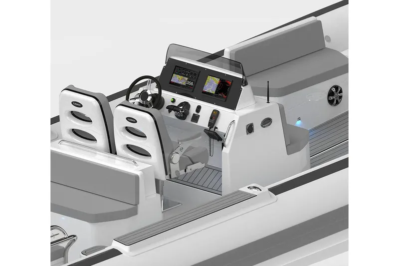 Slide: The Image of Manufacturer Provided Image: Interior view of Novurania Catamaran 28, model year 2026. - 4