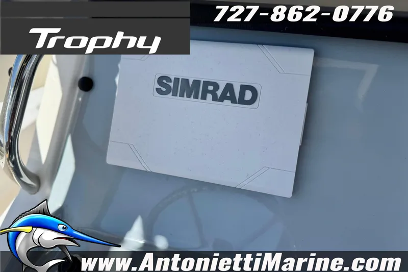 Slide: The Image of 2026 Bayliner Trophy T20CC with Simrad system, contact Antonietti Marine for details. - 22