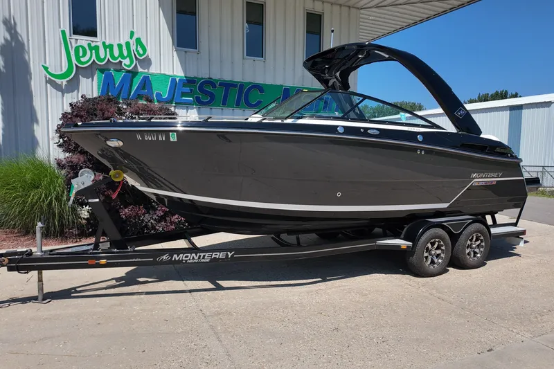 The Image of 2017 Monterey 258SS Super Sport boat on trailer at Jerry's Majestic Marine. - 0