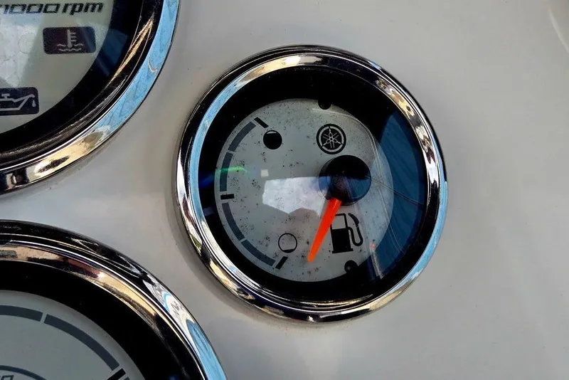 Slide: The Image of Fuel gauge on 2023 Key West 188 Bay Reef boat dashboard. - 8