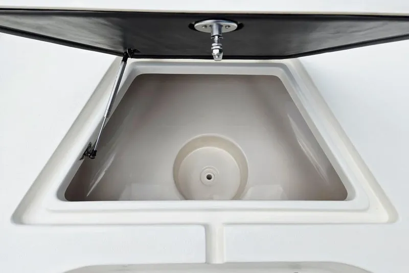 Slide: The Image of Open storage compartment on 2023 Key West 188 Bay Reef boat. - 10