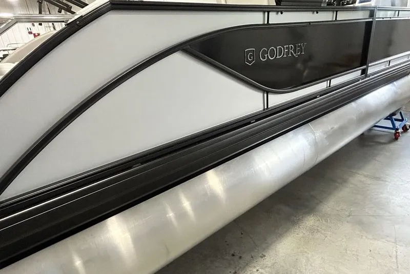 Slide: The Image of 2026 Godfrey Sweetwater 2286 SFL pontoon boat with iMPACT Center Tube Package. - 5