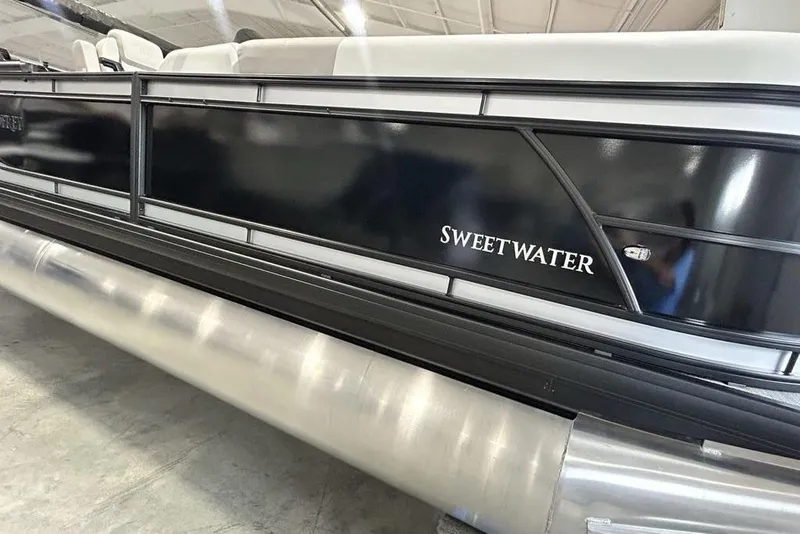Slide: The Image of 2026 Godfrey Sweetwater 2286 SFL pontoon boat with iMPACT Center Tube Package. - 7