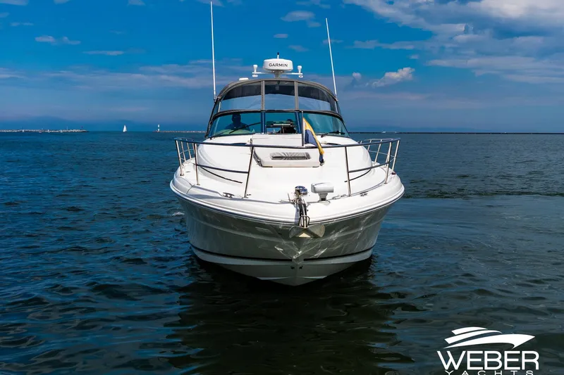 Slide: The Image of 2005 Sea Ray 360 Sundancer on calm water. - 36
