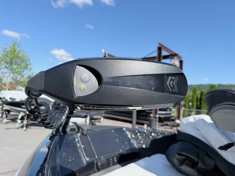 Slide: The Image of Close-up of a boat control system on a 2025 Skeeter Solera 205. - 6