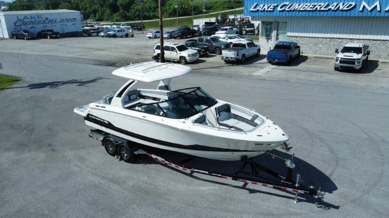 The Image of 2026 Chaparral SSX 30 on a trailer in a parking lot. - 1