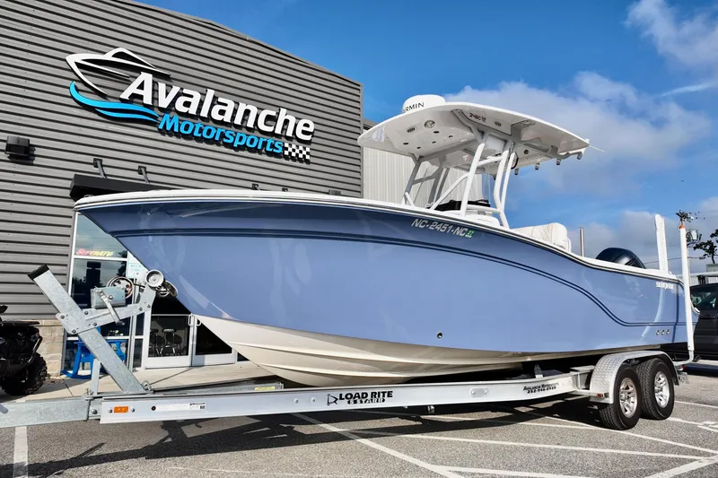 The Image of 2024 Sea Fox 248 Commander boat on trailer at Avalanche Motorsports. - 1