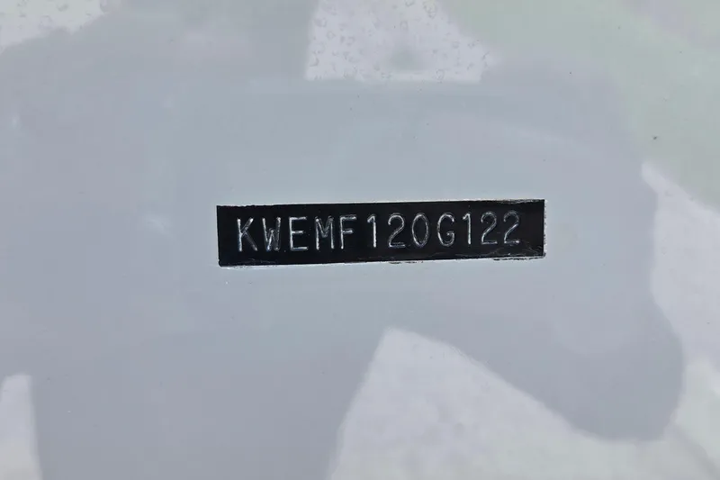 Slide: The Image of Hull identification number on 2022 Key West 189 FS boat. - 16