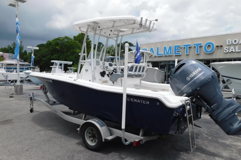 Slide: The Image of 2017 Tidewater 198 CC Adventure boat with Yamaha engine at Palmetto Boat Sales. - 13