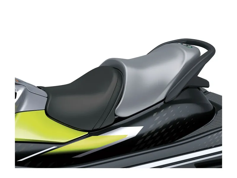 Slide: The Image of Close-up of a modern jet ski seat with ergonomic design and sporty colors. - 9