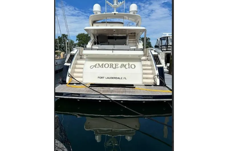 Slide: The Image of 2009 Princess 85 Motor Yacht "Amore Mio" docked in Fort Lauderdale, Florida. - 15