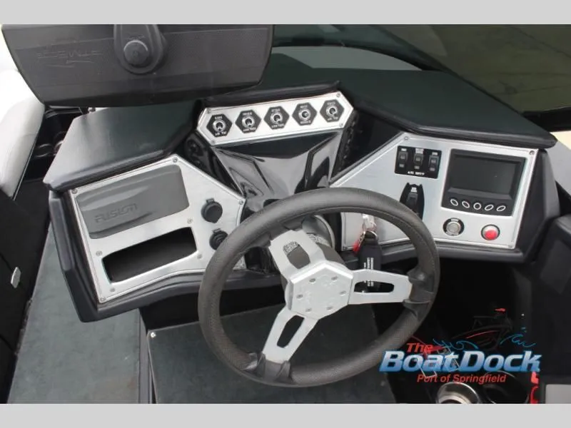 Slide: The Image of The image shows the dashboard of a 2017 X Series NXT 22 boat with modern controls. - 24
