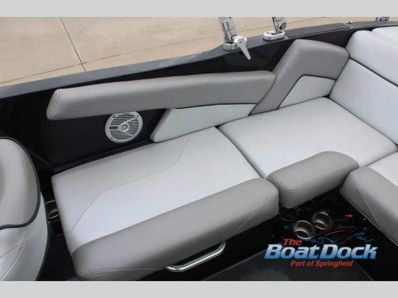 Slide: The Image of Interior of the 2017 X Series NXT 22 with gray and white upholstery. - 18