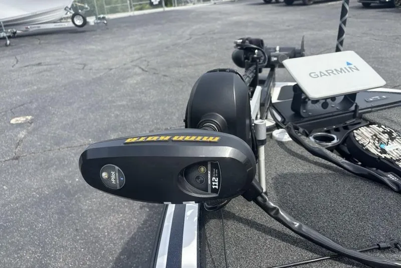 Slide: The Image of 2018 Nitro Z19 Pro boat with Minn Kota i-Pilot trolling motor and Garmin equipment. - 19