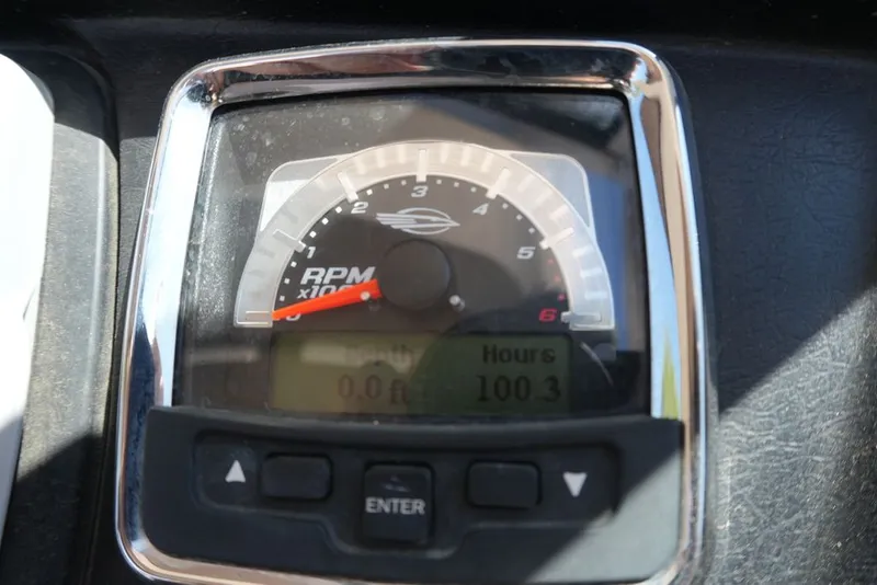 Slide: The Image of A tachometer with a digital display shows 100.3 operating hours. - 6