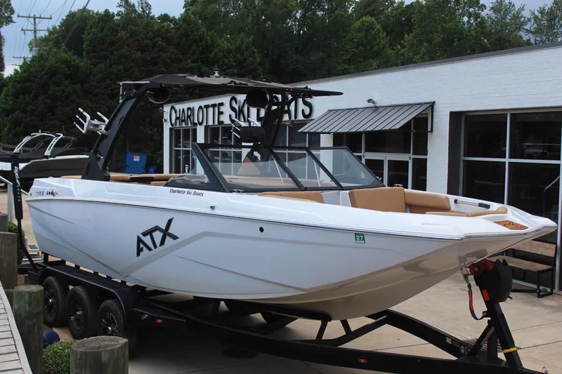 The Image of 2021 ATX Surf Boats 24 Type-S displayed at Charlotte Ski Boats dealership. - 1