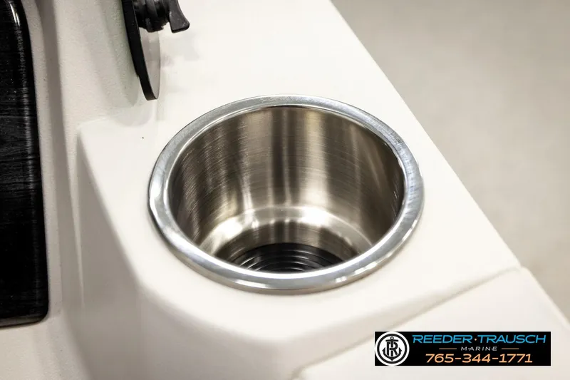 Slide: The Image of Stainless steel cup holder in 2026 Avalon LSZ ENT boat interior. - 42