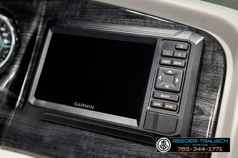 Slide: The Image of Garmin navigation system in 2026 Avalon LSZ ENT boat dashboard. - 41