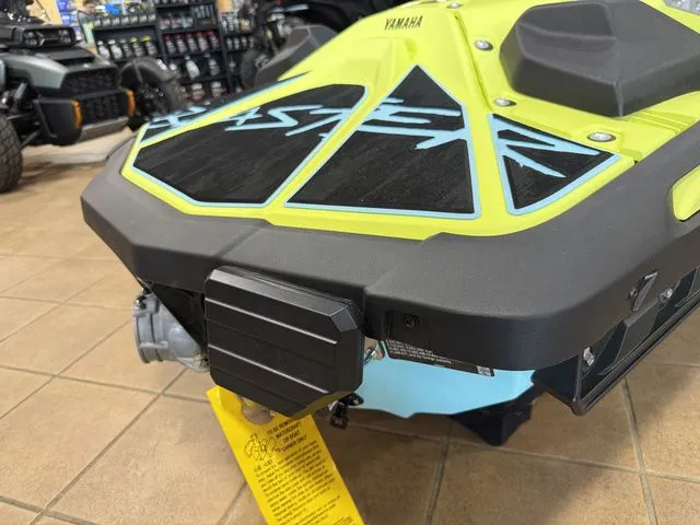 Slide: The Image of Close-up of a 2025 Yamaha WaveRunner JetBlaster with striking design and vibrant colors. - 10