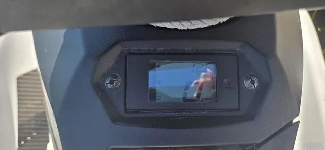 Slide: The Image of Close-up of a digital speedometer on a 2019 Yamaha WaveRunner EX. - 4