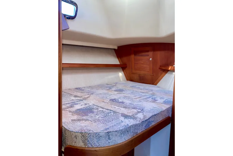 Slide: The Image of Forward Cabin double berth. - 17