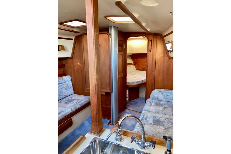 Slide: The Image of Looking forward from Galley. - 14