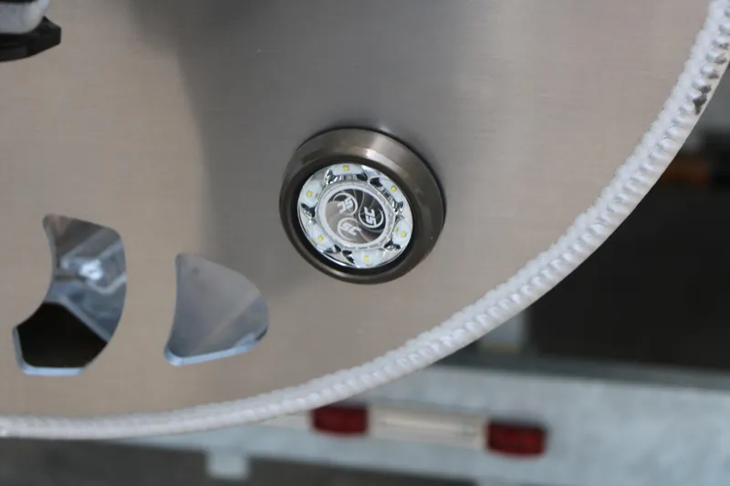 Slide: The Image of Close-up of Evotti 725QL 2026 LED light on metallic surface. - 21