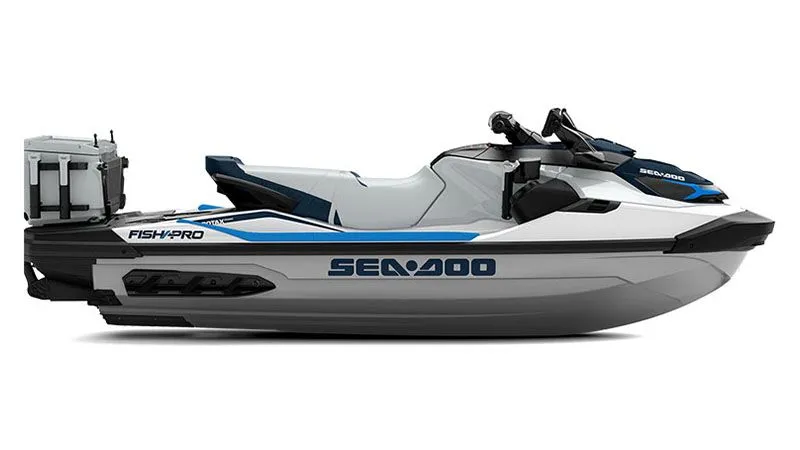 The Image of A 2024 Sea-Doo FishPro Sport 170 iDF iBR with sound system. It features a sleek, modern design. - 1