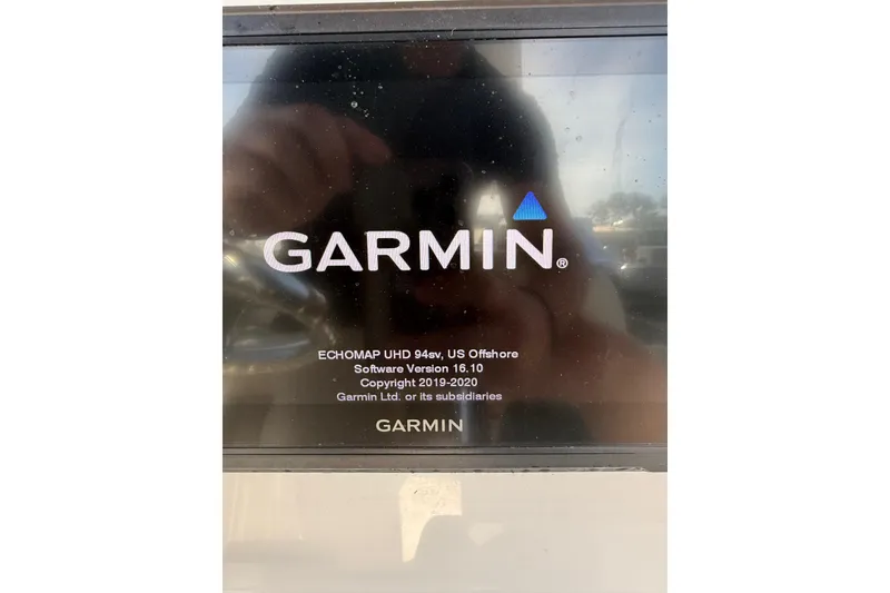 Slide: The Image of Garmin ECHOMAP UHD 94sv display on 2021 Pioneer 202 Islander boat. - 55