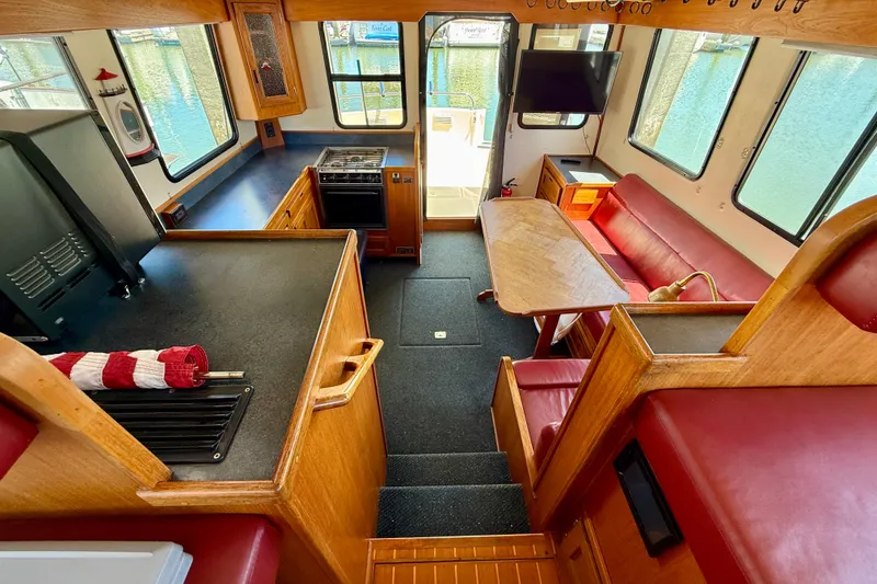 Slide: The Image of Looking aft from raised helm area - 11