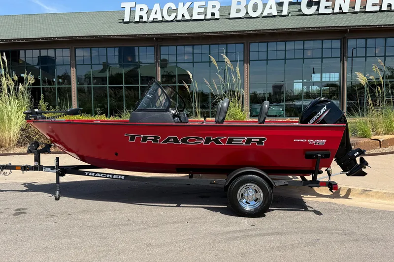 The Image of 2026 Tracker Pro Guide V-16 WT boat displayed at Tracker Boat Center. - 0