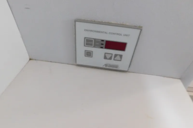 Slide: The Image of Environmental control unit on 1992 Silverton 41 Aft Cabin yacht interior. - 114