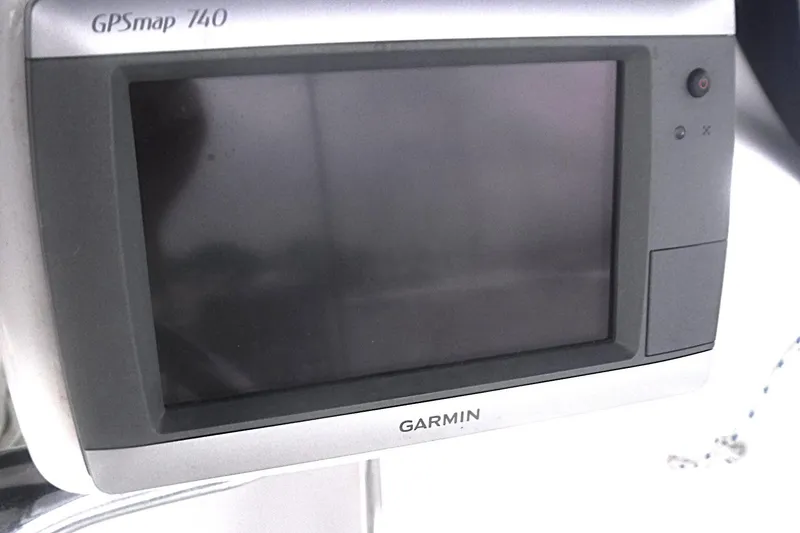 Slide: The Image of Garmin GPSmap 740 device on a 1998 Catalina 320 sailboat. - 20