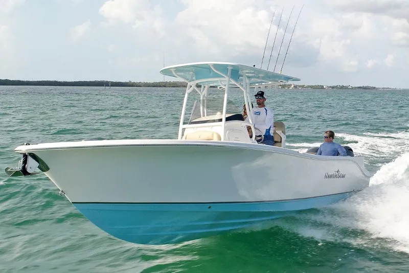 The Image of Manufacturer Provided Image: 2020 NauticStar 2602 Legacy boat cruising on open water. - 16