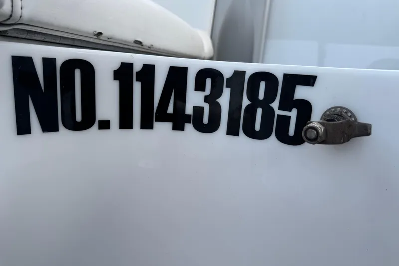 Slide: The Image of Registration number "NO. 1143185" on a 2003 Formula 37 Performance Cruiser. - 27
