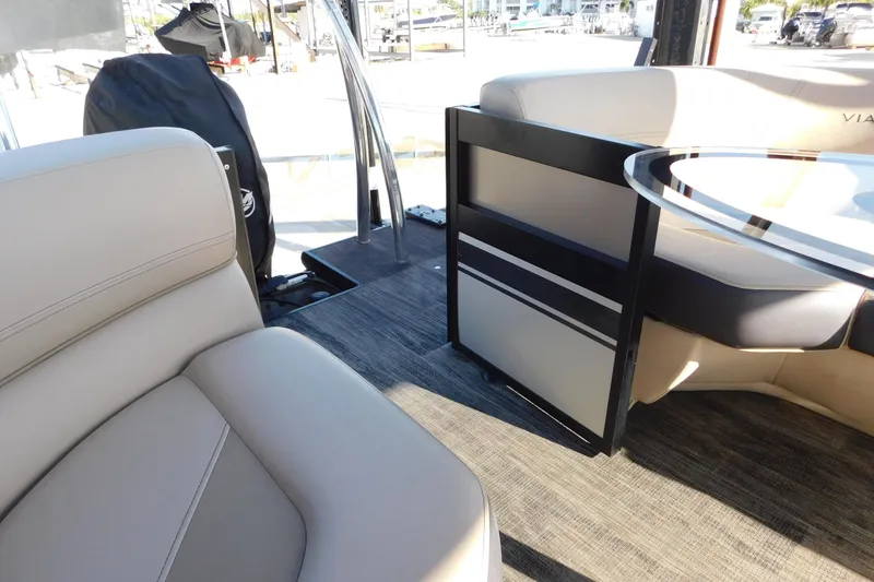 Slide: The Image of Interior of 2023 Viaggio Diamante U 26 boat with luxurious seating and modern design. - 33
