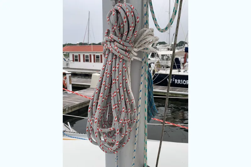 Slide: The Image of Recently new running rigging - 23
