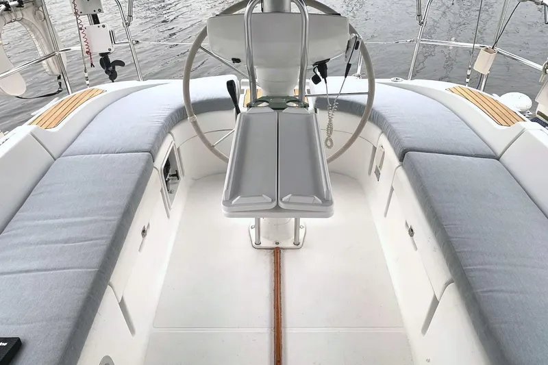 Slide: The Image of New cockpit cushions, leather wheel cover, folding cockpit table - 7