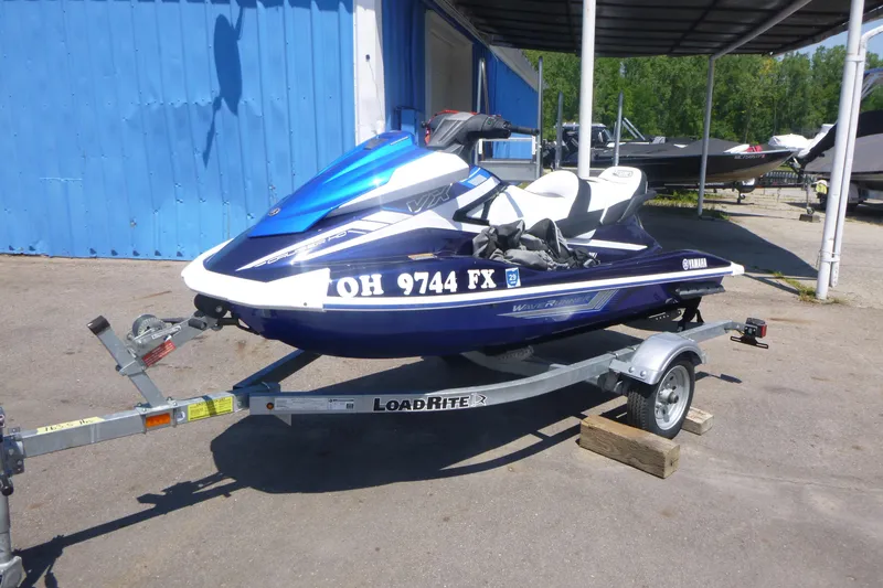 Slide: The Image of 2020 Yamaha WaveRunner VX Cruiser HO on trailer, parked outdoors. - 3