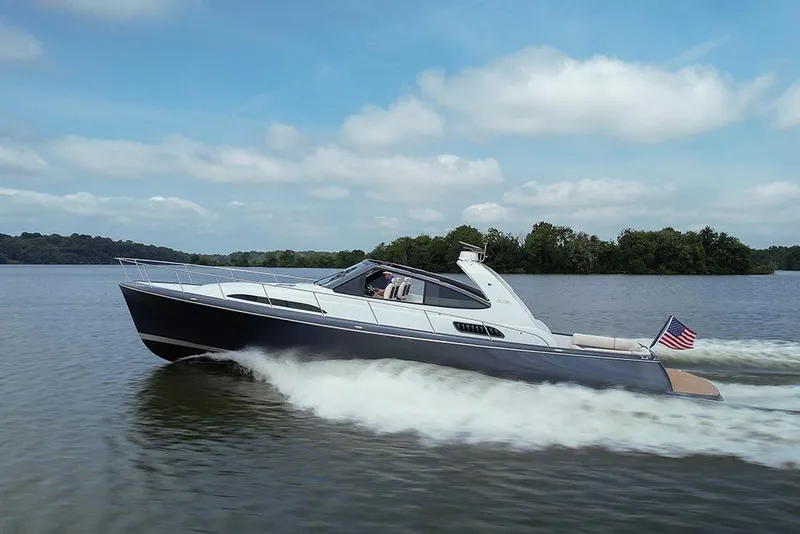 Slide: The Image of 2019 Palm Beach Motor Yachts GT50 underway - 67
