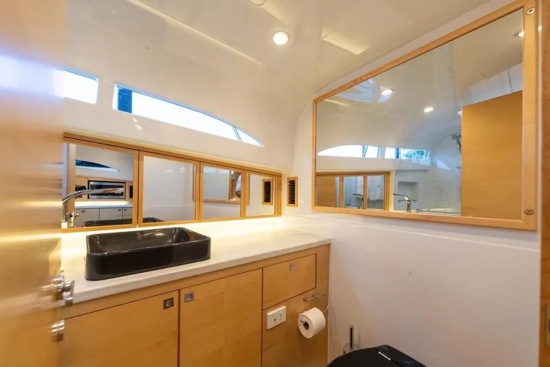 Slide: The Image of Head vanity sink and mirror - 48
