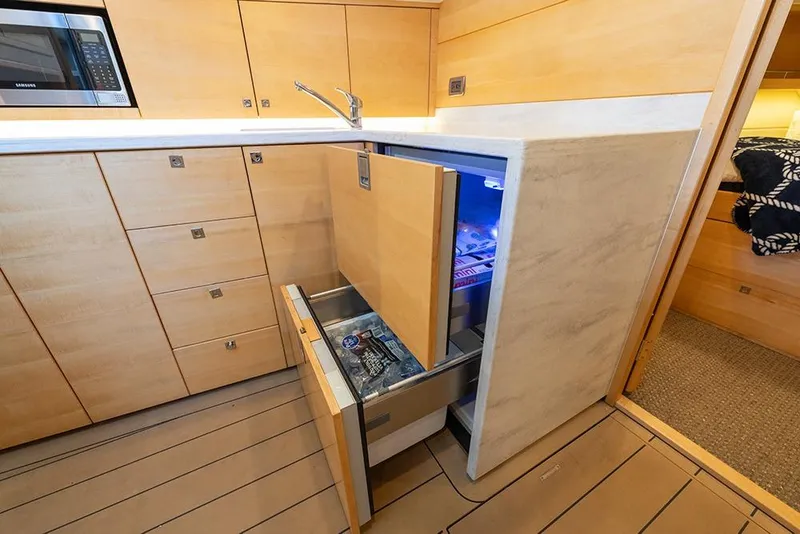 Slide: The Image of Galley refrigerator/freezer drawers - 41