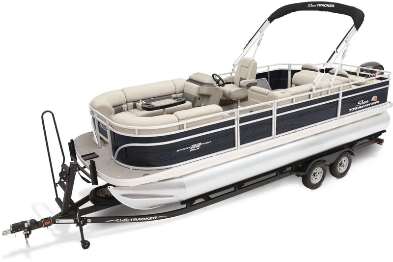 Slide: The Image of Sun Tracker SportFish 22 DLX 2025 - 2