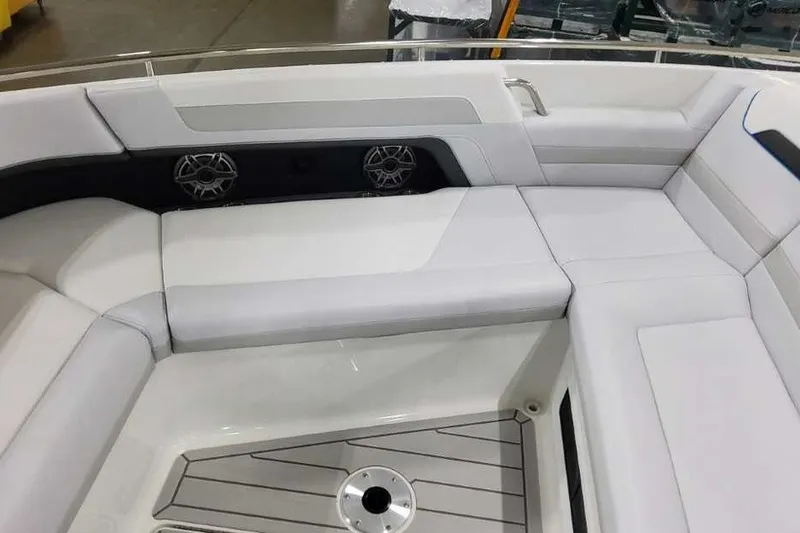 Slide: The Image of Luxurious seating area on 2027 Formula 360 Crossover Bowrider OB boat. - 47