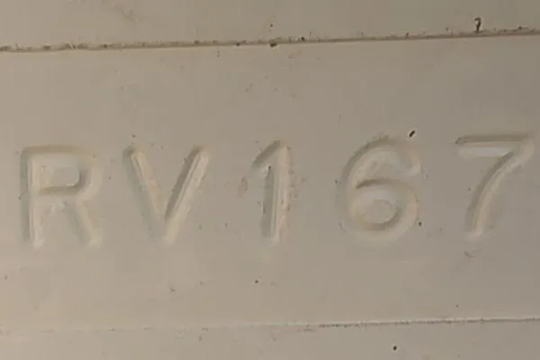 Slide: The Image of Hull identification number "RV167" on 2021 Sea Ray SDX 270 Outboard. - 11