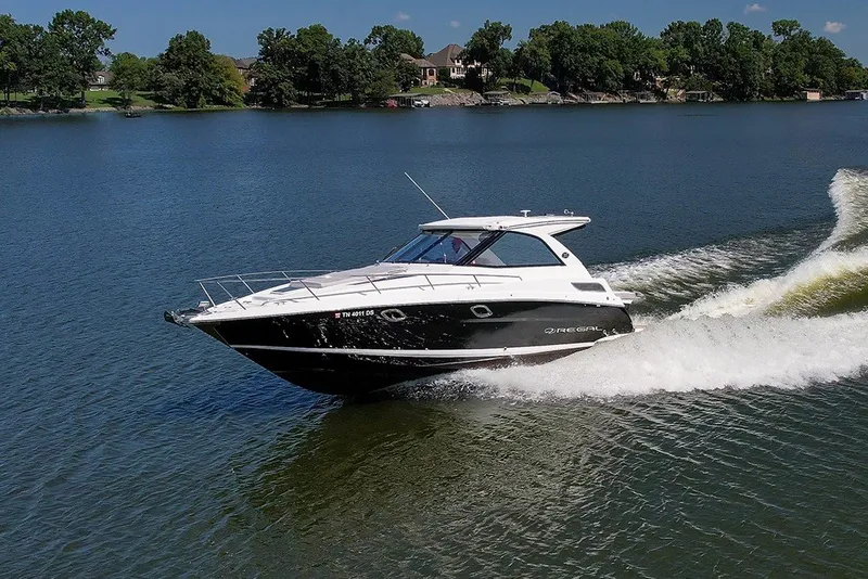 Slide: The Image of 2019 Regal 35 Sport Coupe underway - 63