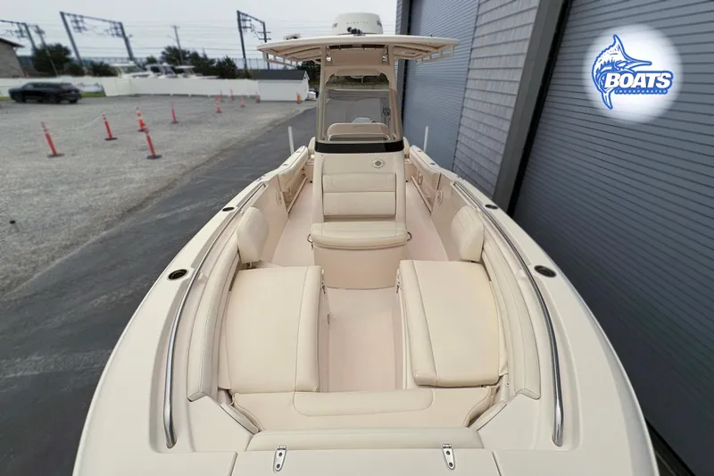 Slide: The Image of 2018 Grady-White Fisherman 216 boat with spacious seating and sleek design. - 3